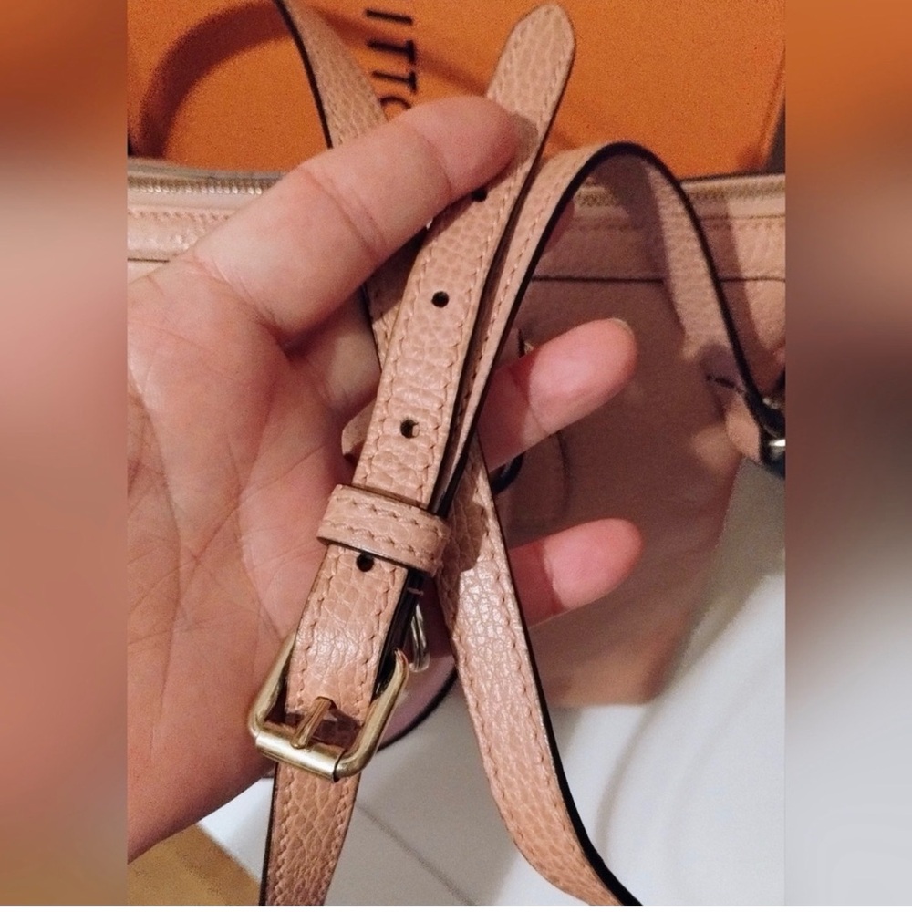 Gucci Dollar Calfskin Blush Pink Satchel - Picture 3 of 8